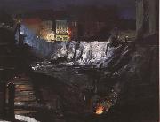 George Bellows Excavation at Night (mk43) china oil painting artist